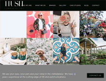 Tablet Screenshot of hush.com.au